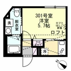 （仮称）平間Ａアパートの物件間取画像